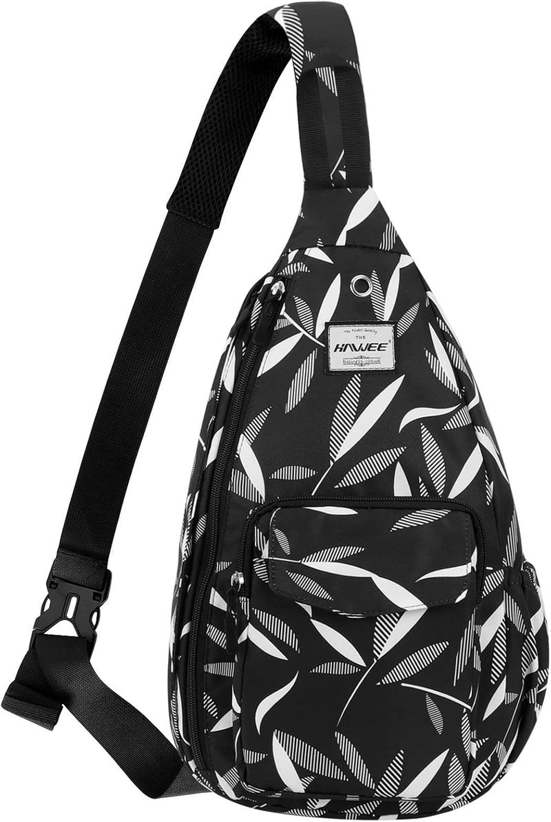 HAWEE Backpack Sling for Women Anti-Water Crossbody Bag Inclined Adjustable Pack | Casual, Adjustable Strap, Water Repellent, for Travel/Sport - Image 1
